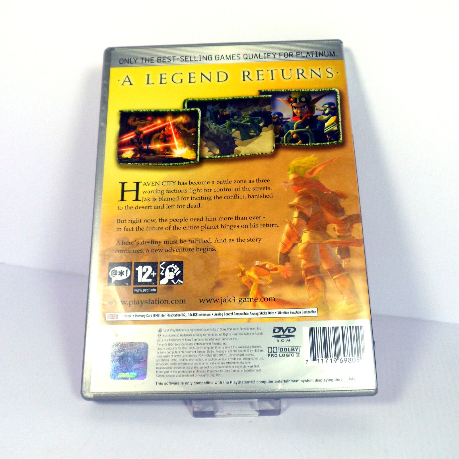Jak 3 (Platinum) (Sony PlayStation 2) - Image 3