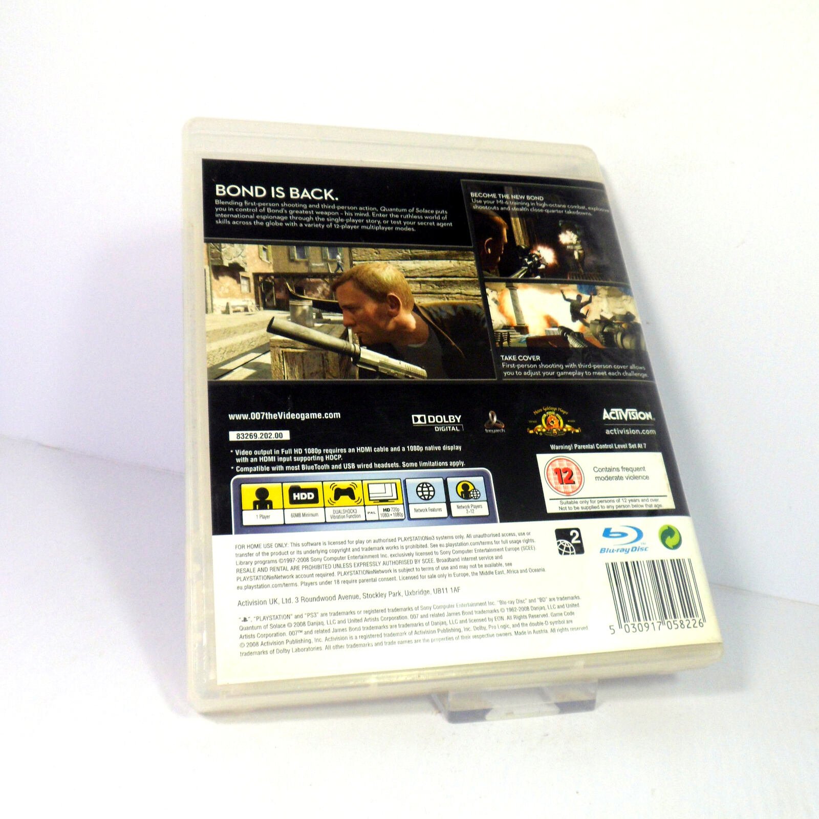 007: Quantum of Solace (Sony PlayStation 3) - Image 3