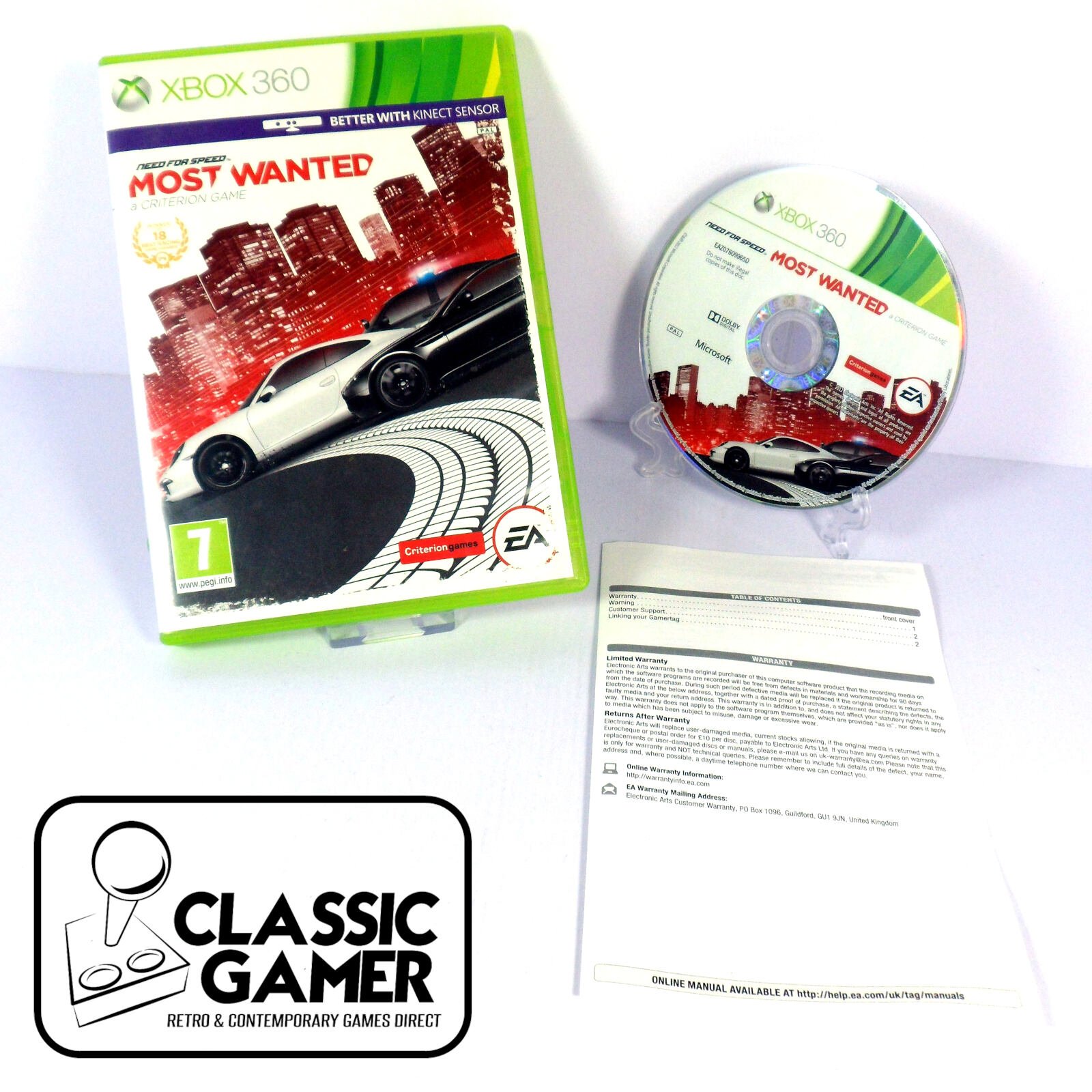 Need for Speed: Most Wanted (2012) (Microsoft Xbox 360)