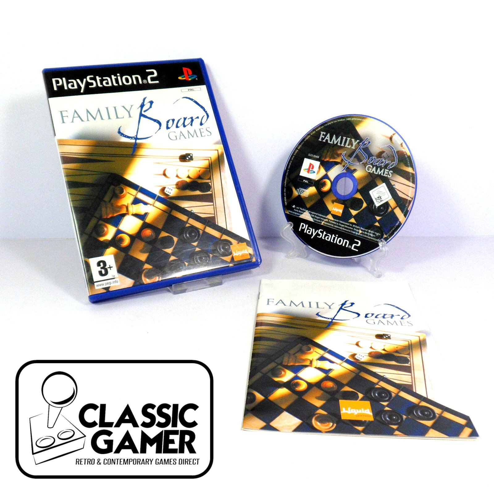 Family Board Games (Sony PlayStation 2)