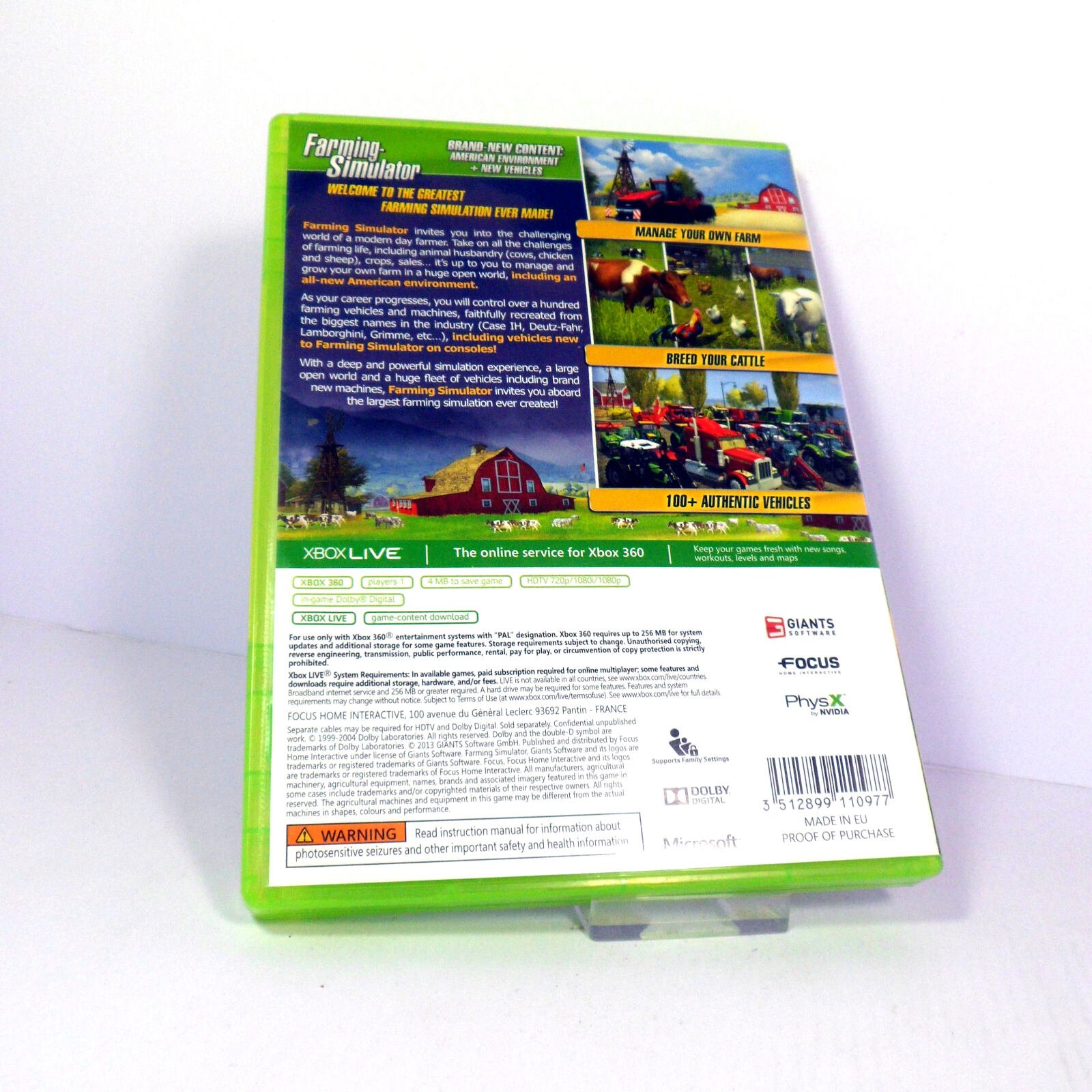 Farming Simulator (Microsoft Xbox 360) - Image 3
