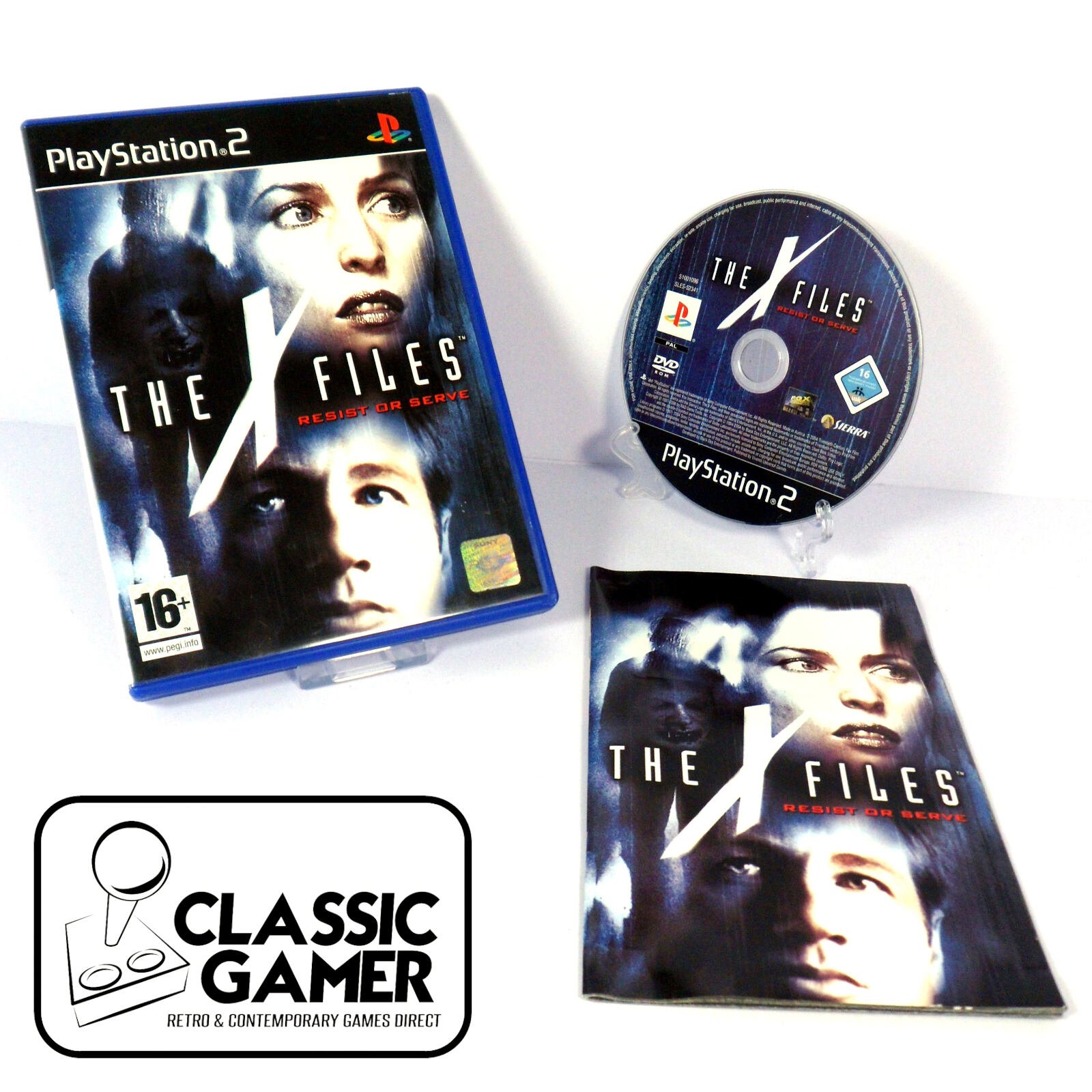 The X-Files Resist Or Serve (Sony PlayStation 2)