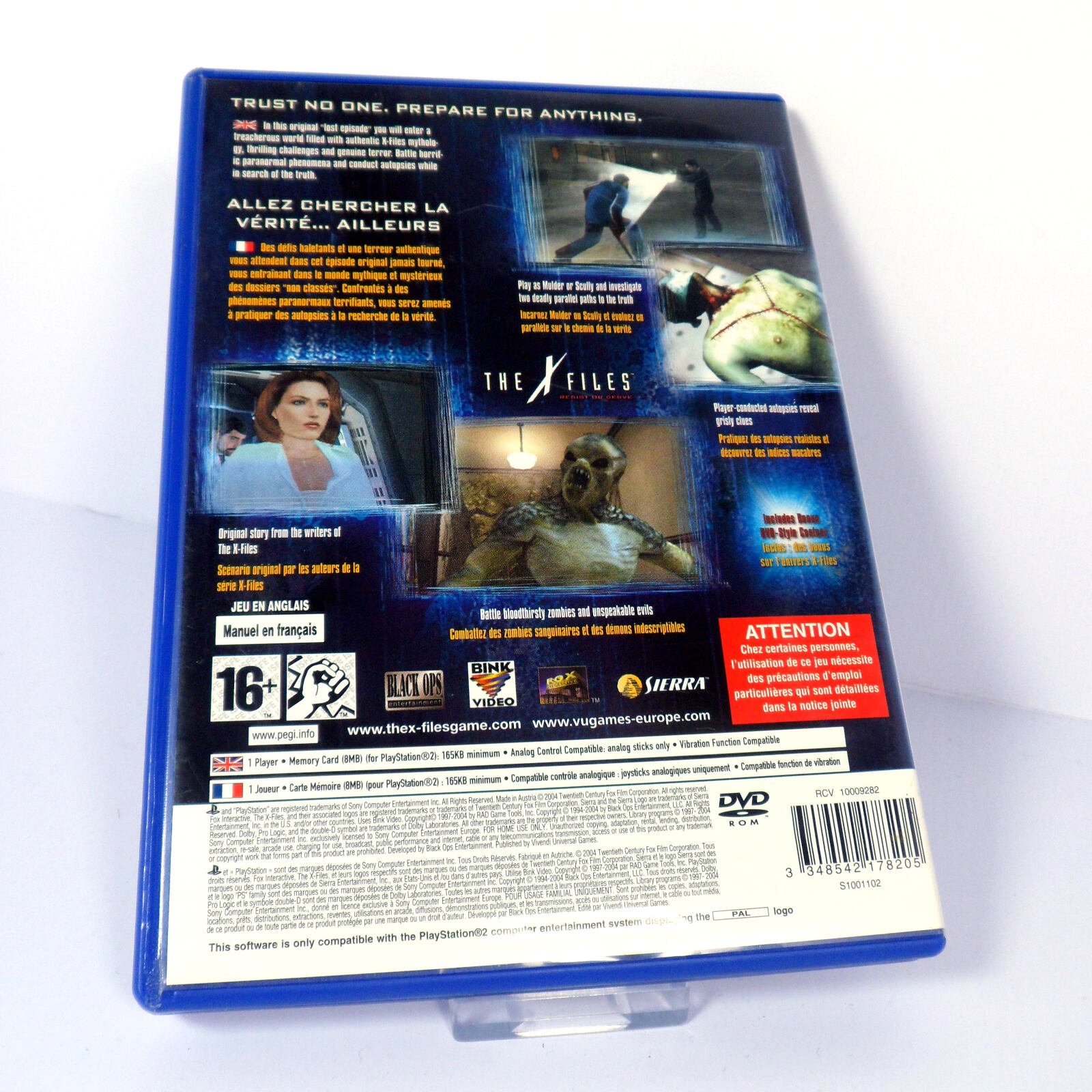 The X-Files Resist Or Serve (Sony PlayStation 2) - Image 3