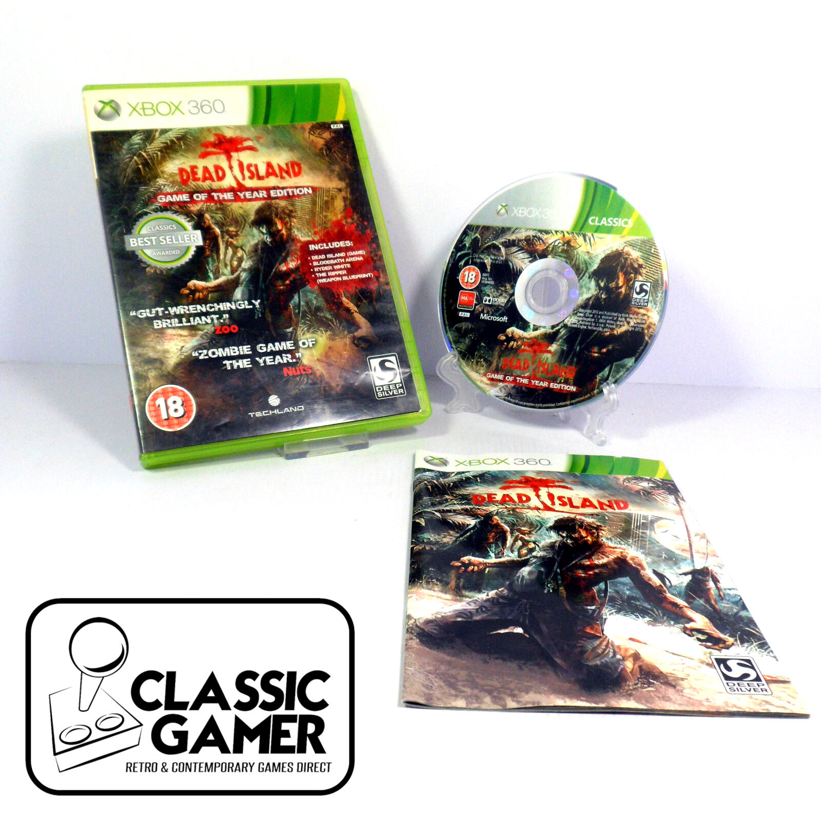 Dead Island - Game of the Year Edition (Classics) (Microsoft Xbox 360) -  ClassicGamer: Classic & Retro Games for Sale in the UK