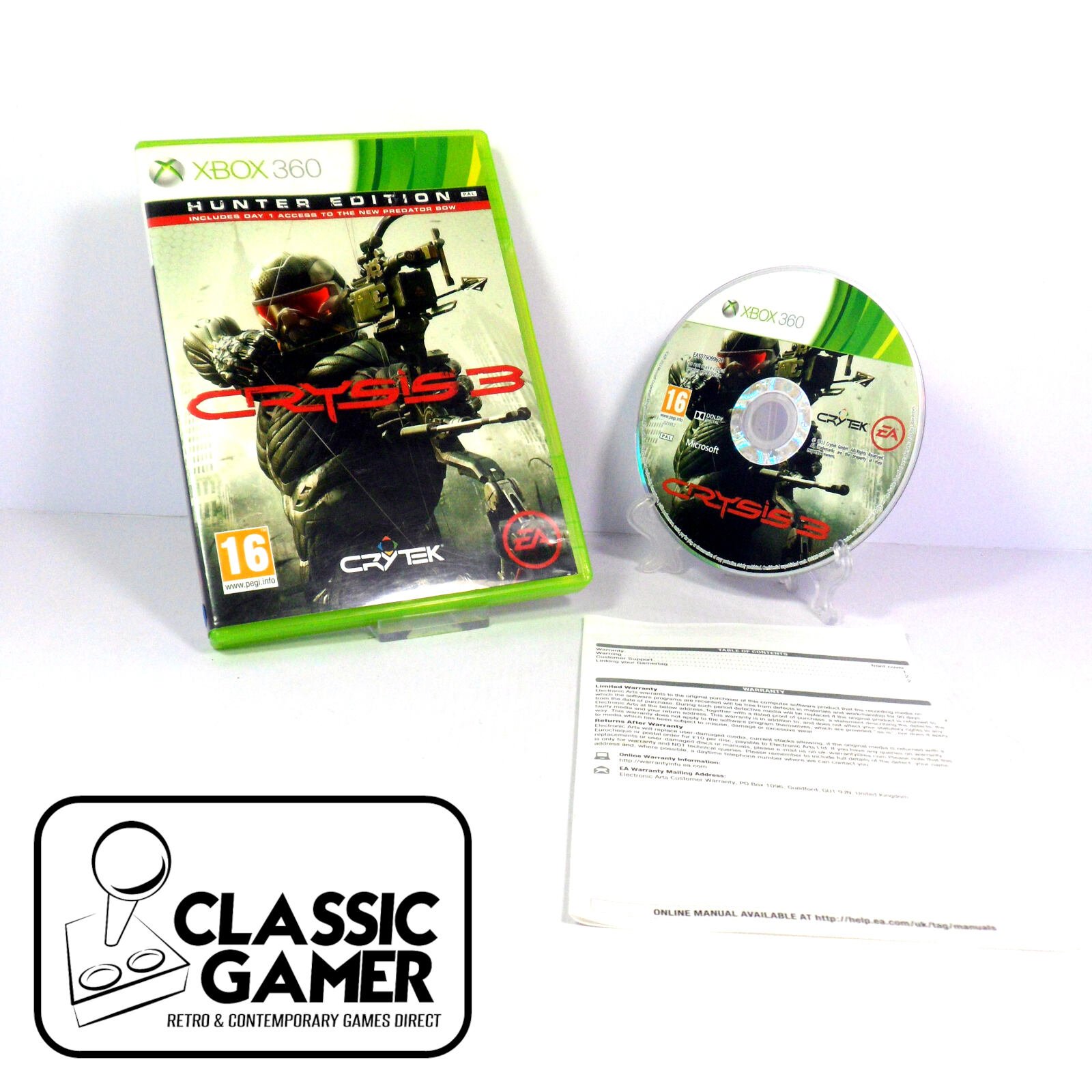 Crysis 3 - Hunter Edition Artwork (Microsoft Xbox 360)