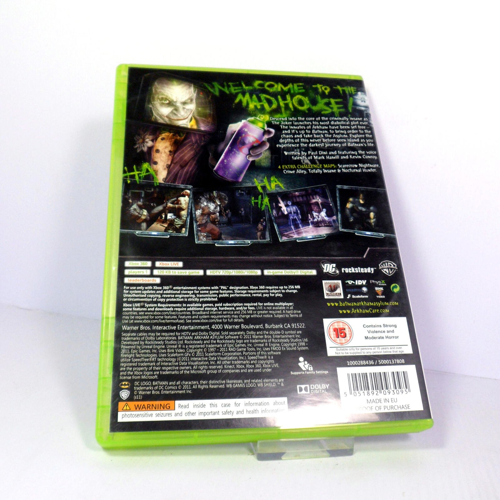 Batman: Arkham Asylum - Game of Year Edition (Classics) (Microsoft Xbox 360) - Image 3