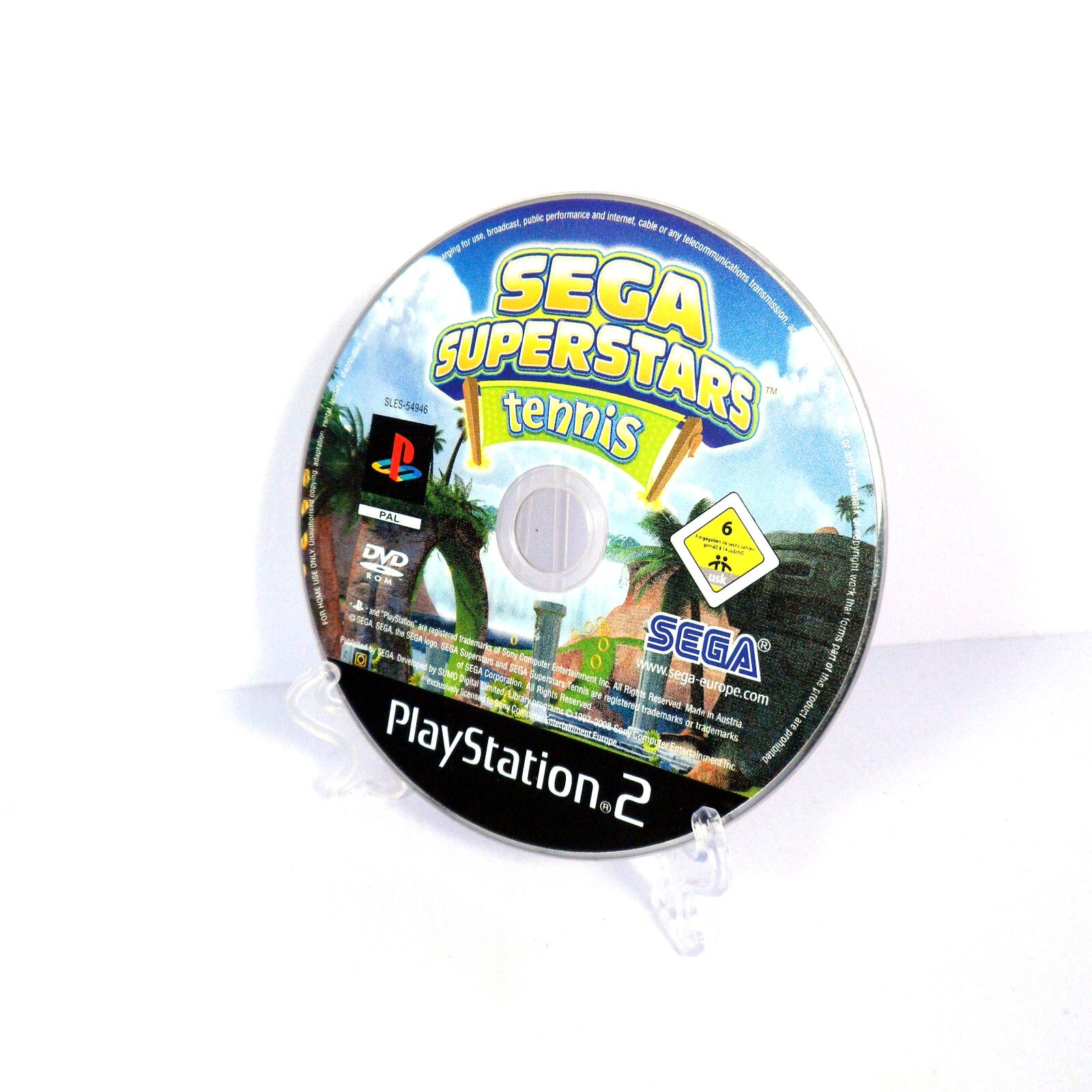 SEGA Superstars Tennis (Sony PlayStation 2) - Image 2