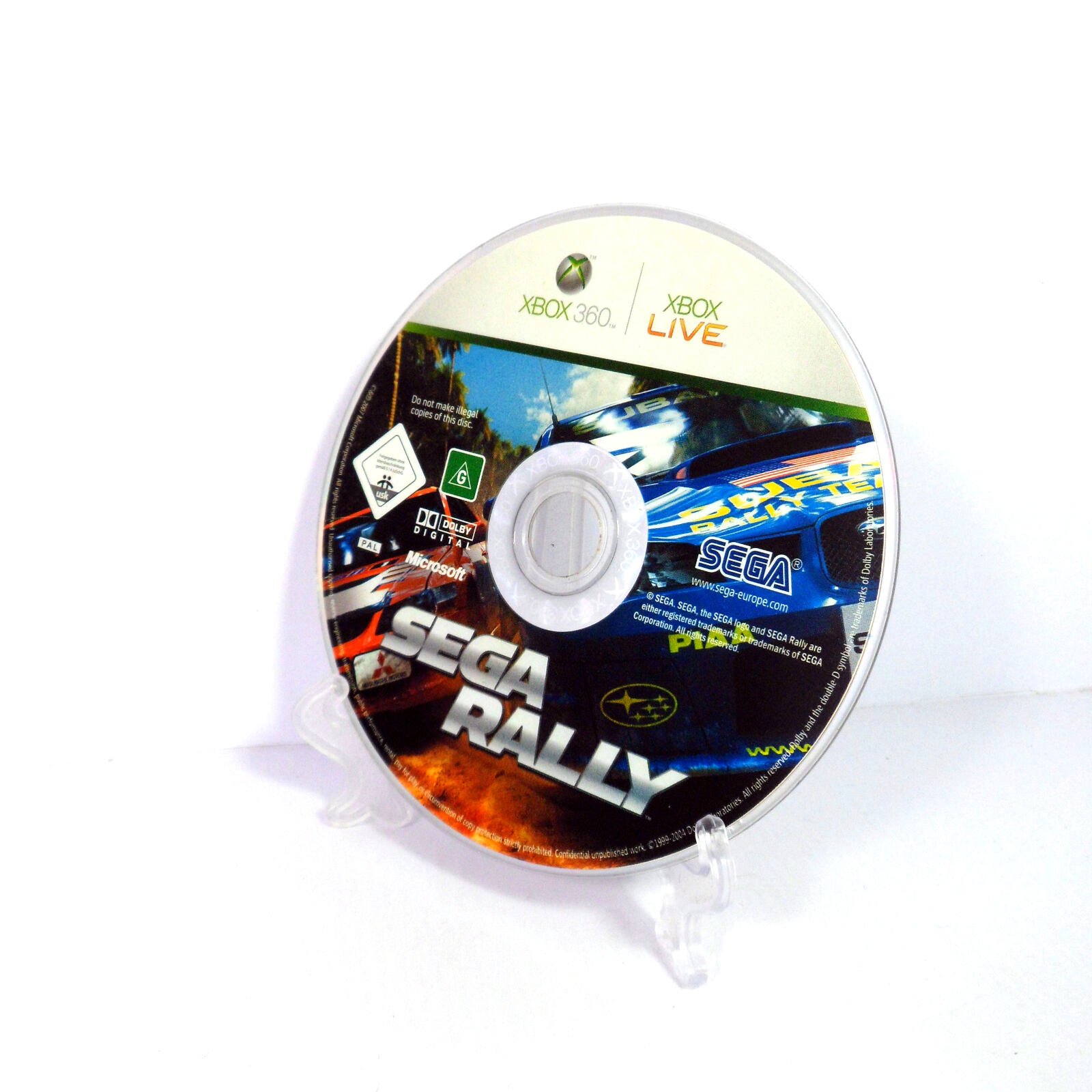 Xbox 360 Rally SEGA Rally (Microsoft Xbox 360) - ClassicGamer: Classic & Retro Games ...