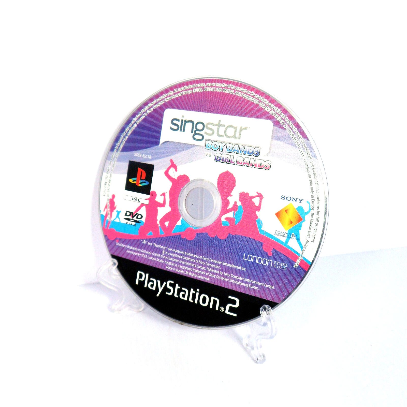 SingStar Boy Bands Vs Girl Bands (Sony PlayStation 2) - Image 2