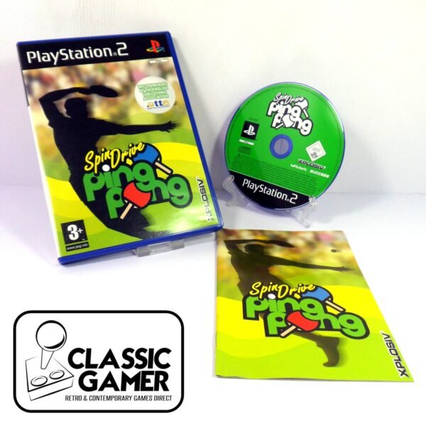 SpinDrive Ping Pong (Sony PlayStation 2)