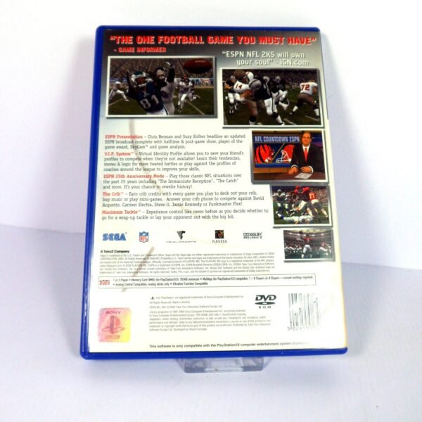 ESPN NFL 2K5 (Sony PlayStation 2) - Image 3