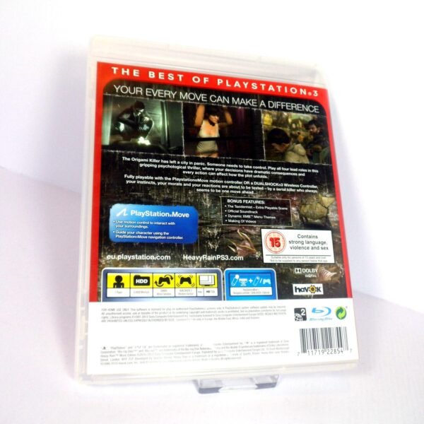 Heavy Rain Move Edition (Essentials) (Sony PlayStation 3) - Image 3