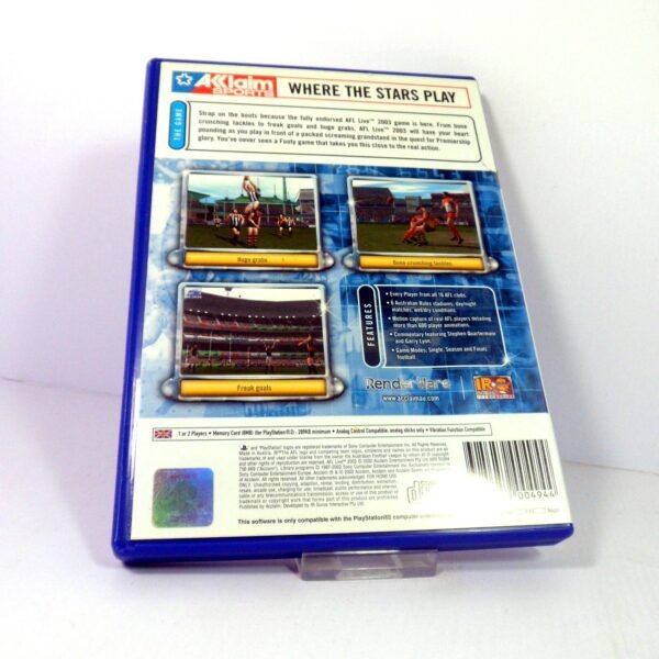 AFL Live 2003 (Australian PAL) (Sony PlayStation 2) - Image 3