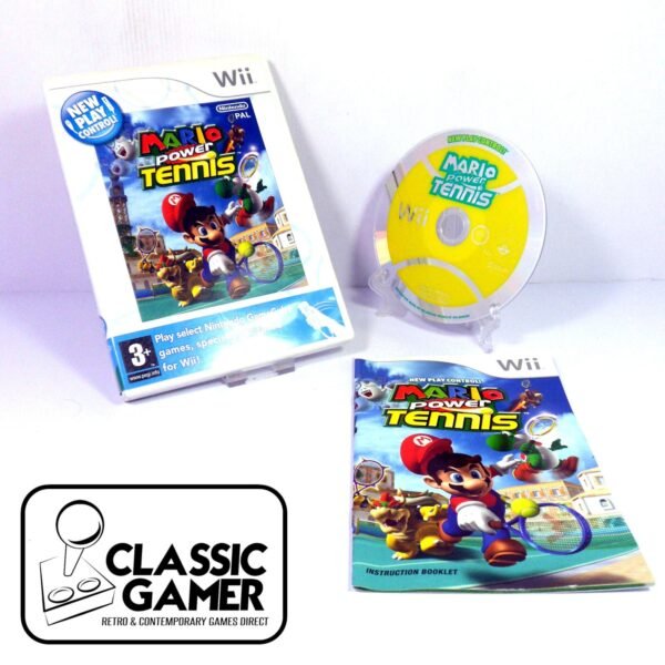 Mario Power Tennis (New Play Control!) (Nintendo Wii)