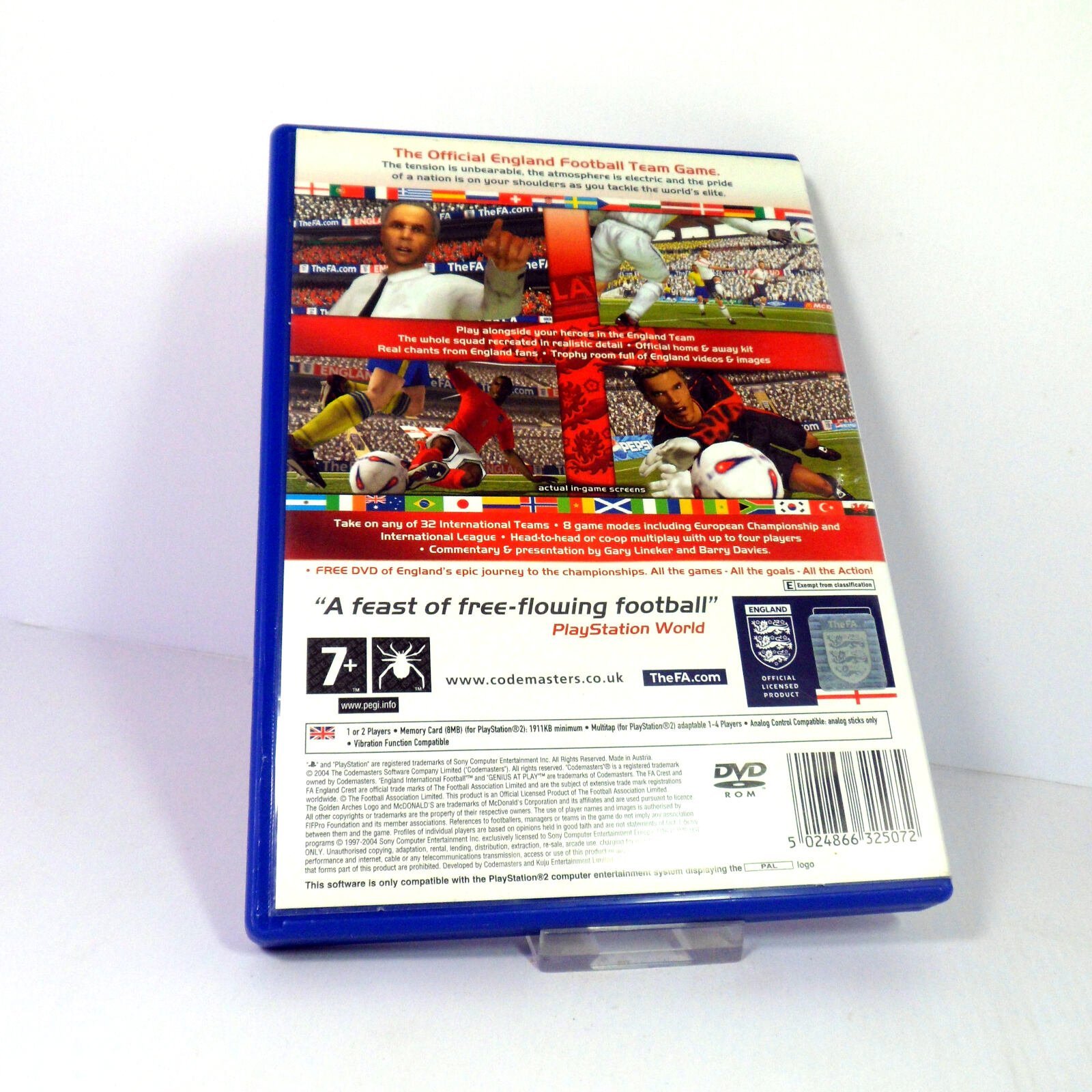 England International Football (Sony PlayStation 2) - Image 3