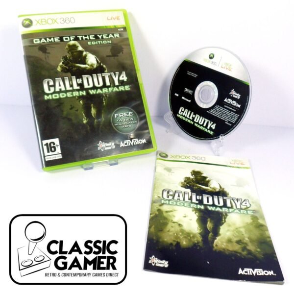Call of Duty 4: Modern Warfare Game of the Year Edition (Microsoft Xbox 360)