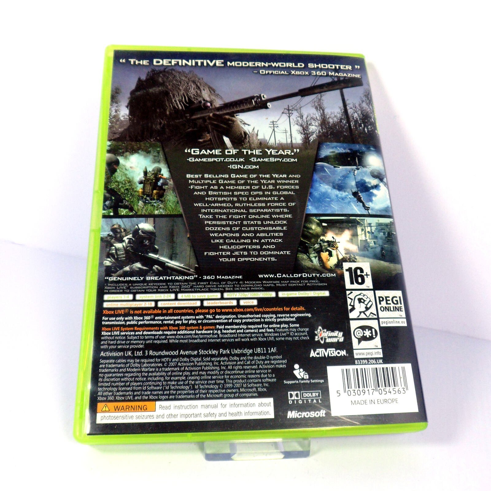 Call of Duty 4: Modern Warfare Game of the Year Edition (Microsoft Xbox 360) - Image 3