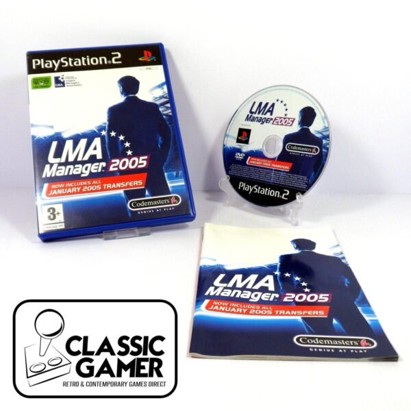 LMA Manager 2005 Now Includes January 2005 Transfers (Sony PlayStation 2)