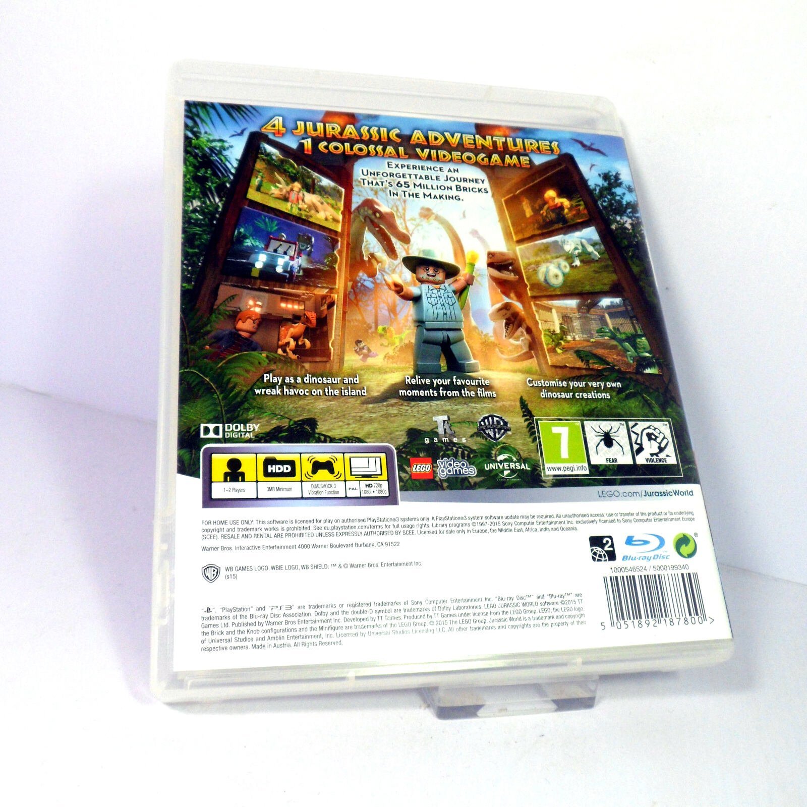 LEGO Jurassic World (Sony PlayStation 3) - Image 3