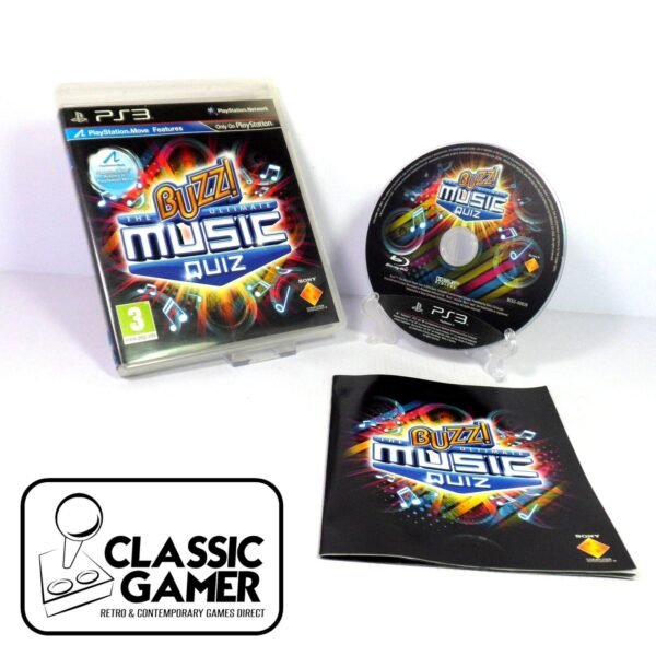 Buzz!: The Ultimate Music Quiz (Sony PlayStation 3)