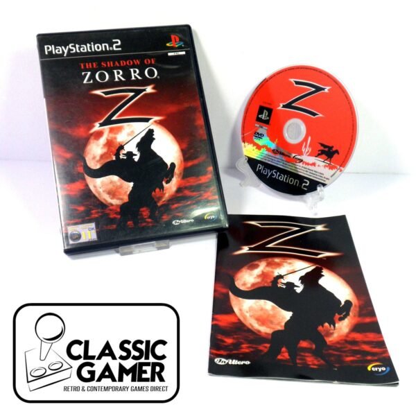The Shadow of Zorro (Sony PlayStation 2)