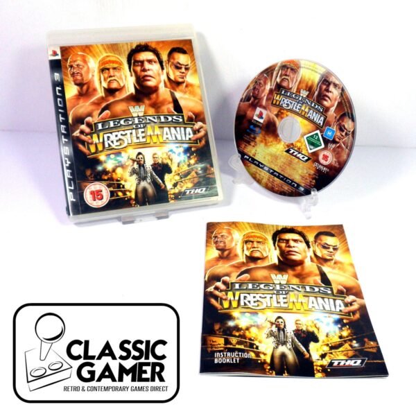 WWE Legends of WrestleMania (Sony PlayStation 3)