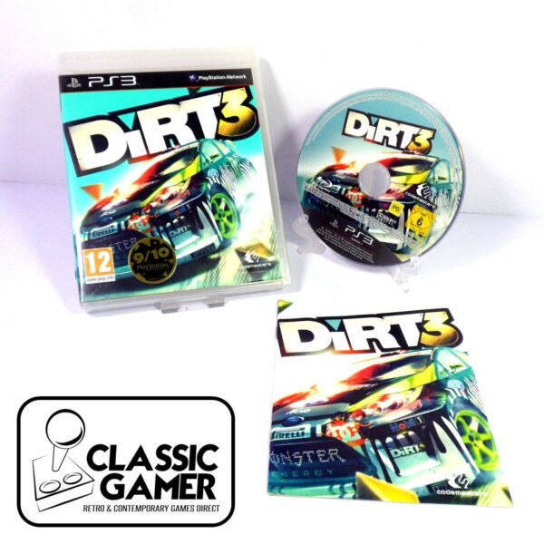 Dirt 3 (Sony PlayStation 3)