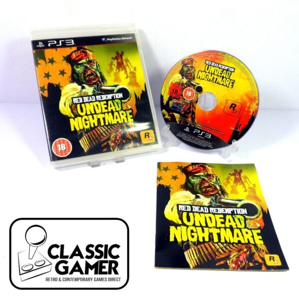 Red Dead Redemption: Undead Nightmare *with MAP* (Sony PlayStation 3)