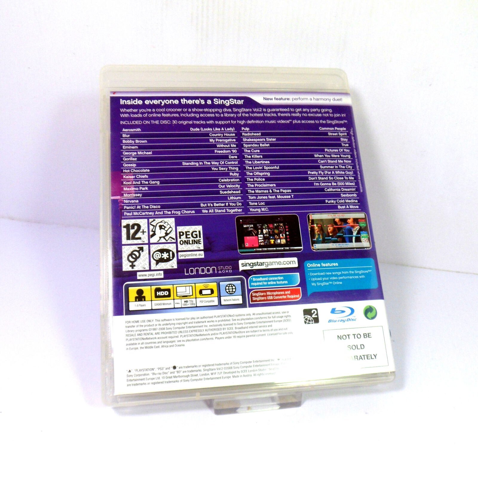 SingStar Vol. 2 (Sony PlayStation 3) - Image 3