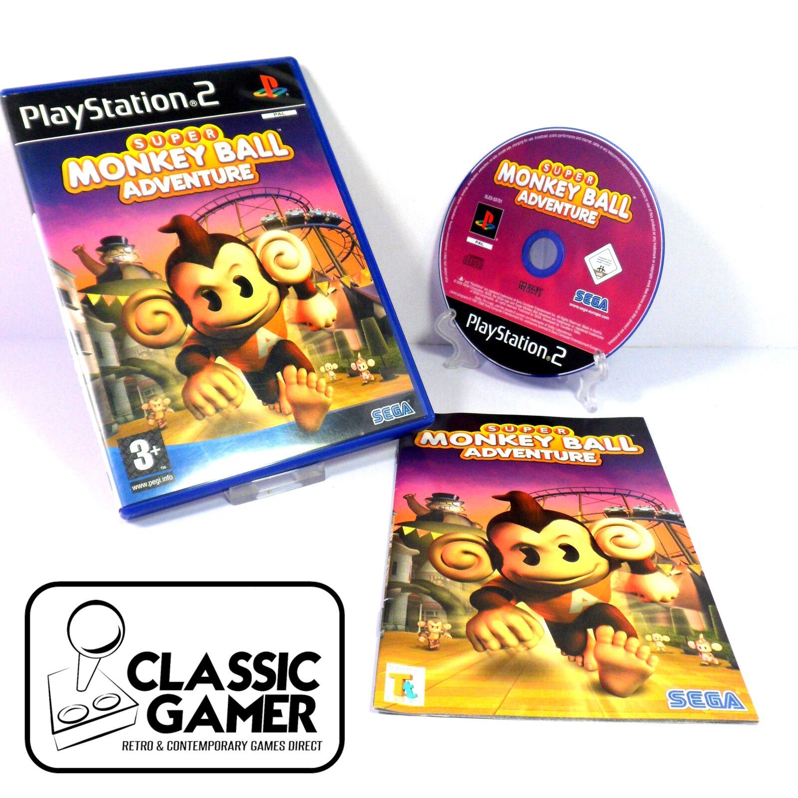 Super Monkey Ball Adventure (Sony PlayStation 2)