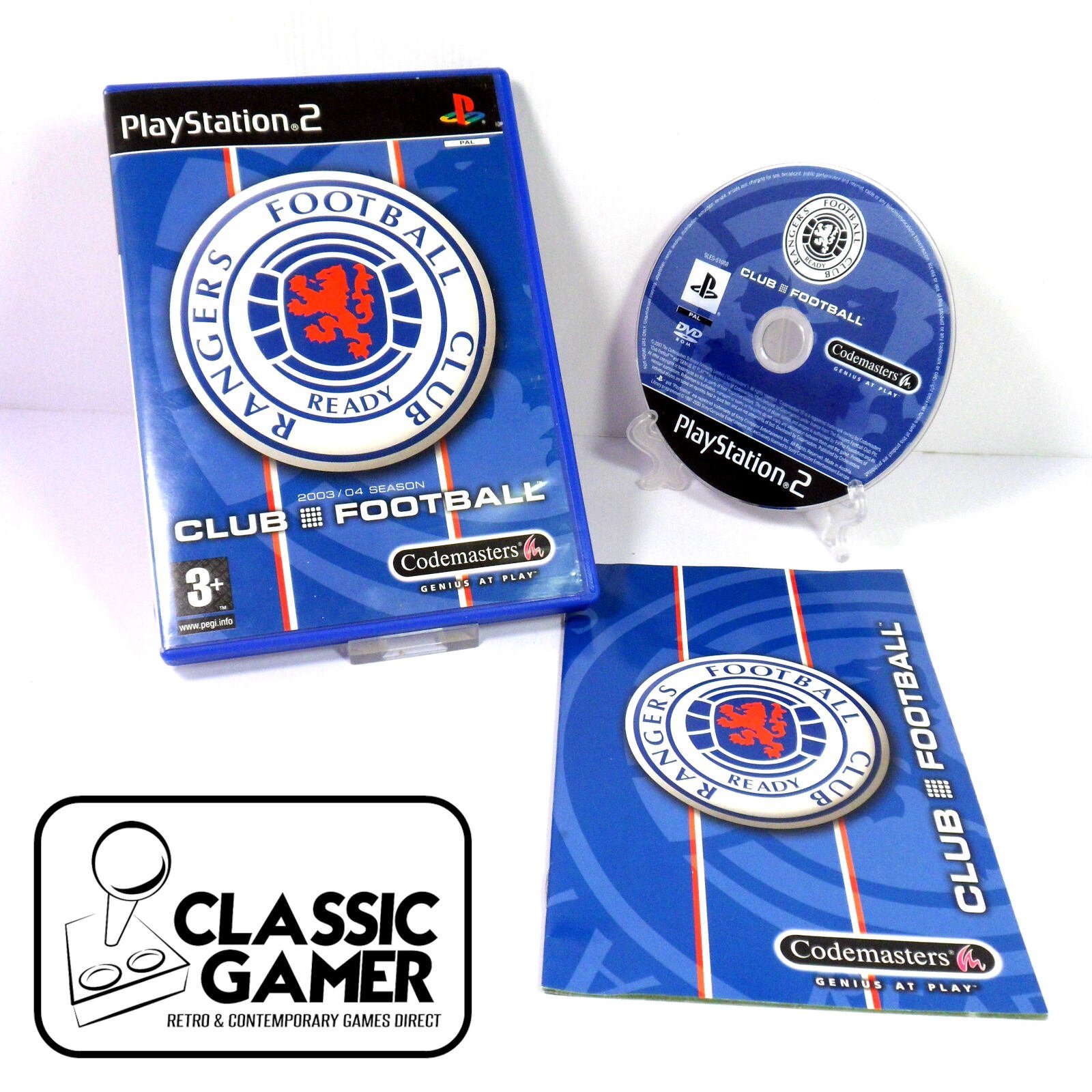 Rangers FC Club Football 2003/04 Season (Sony PlayStation 2)