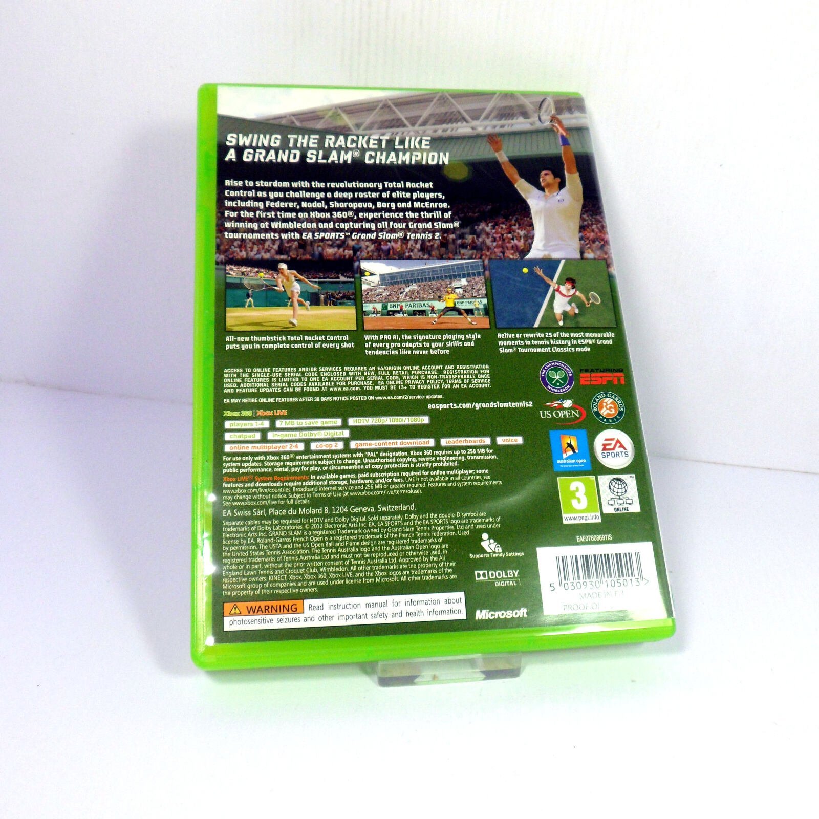 Grand Slam Tennis 2 (Microsoft Xbox 360) - Image 3