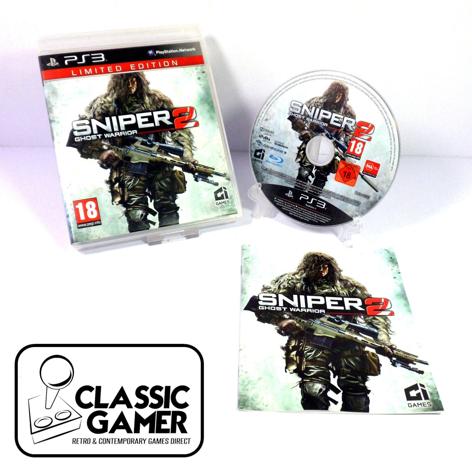 Sniper: Ghost Warrior 2 Limited Edition (Sony PlayStation 3)