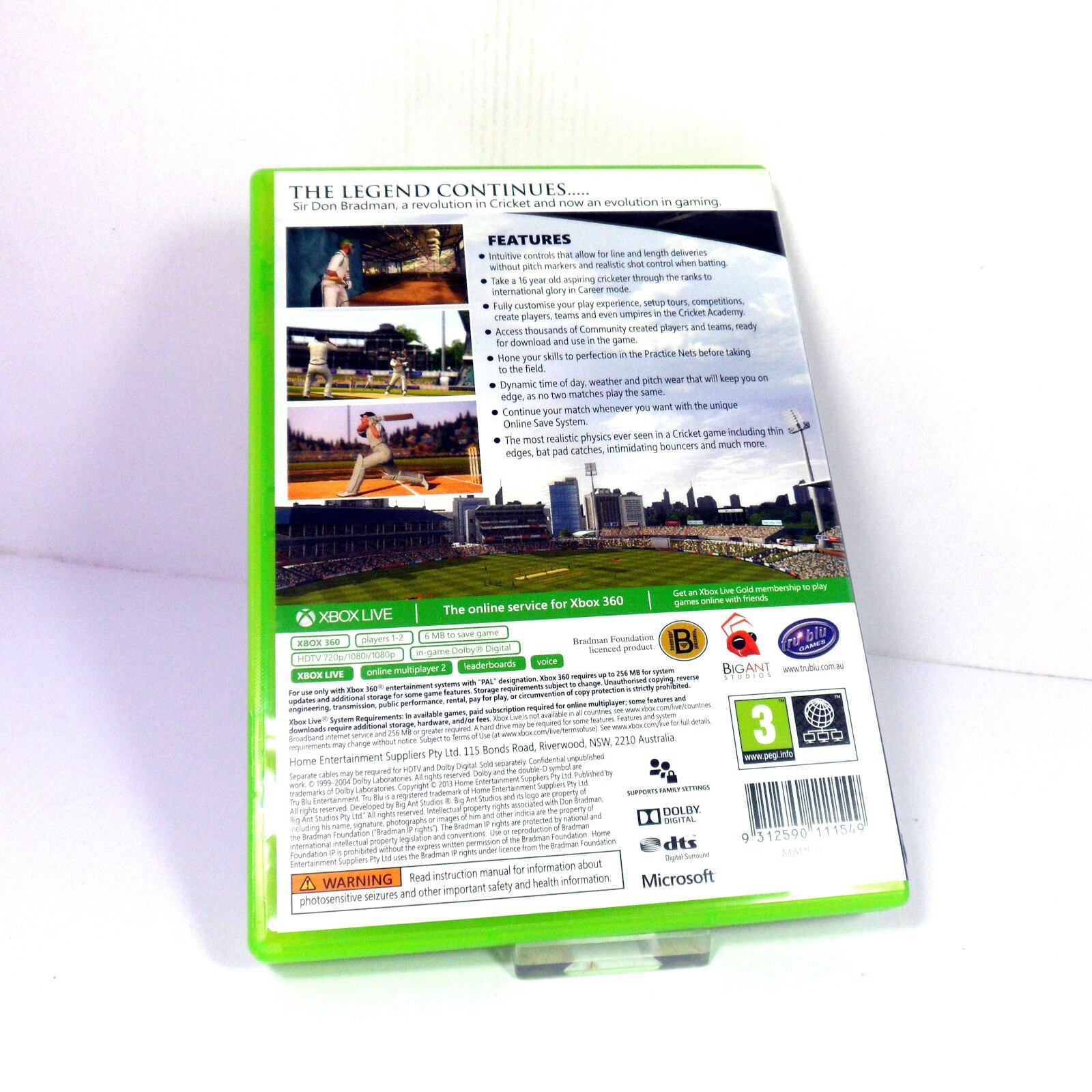 Don Bradman Cricket 14 (Microsoft Xbox 360) - Image 3